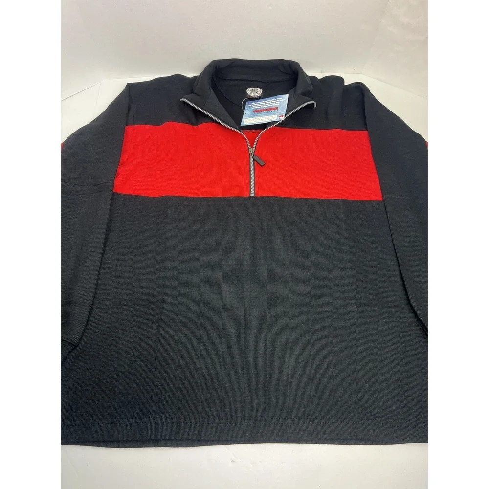NEW MARLBORO UNLIMITED Men's Fleece Vest (L) & Jacket (XL) Red Black Compass